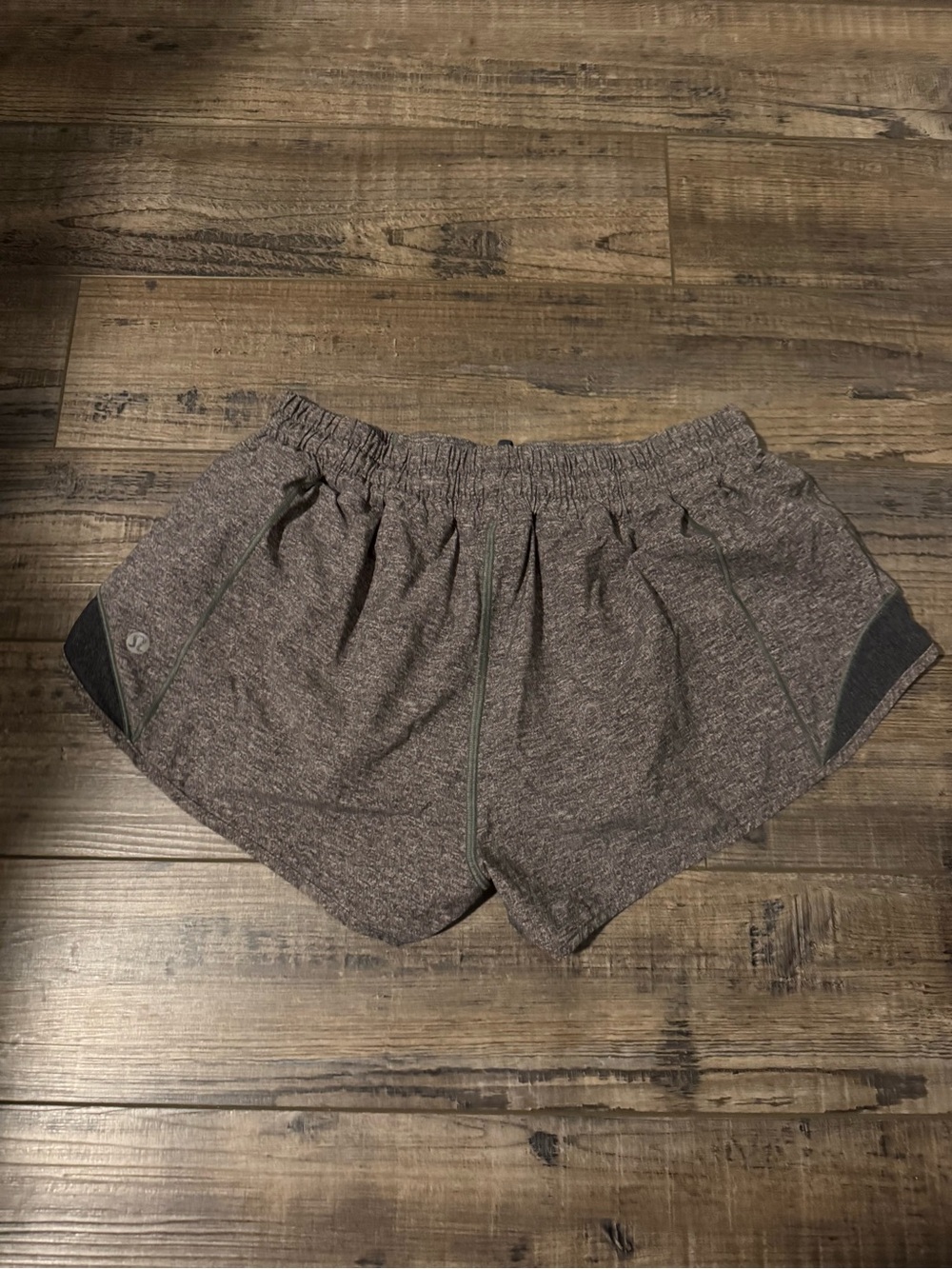 lululemon athletica Women's Heather Charcoal Athletic Shorts